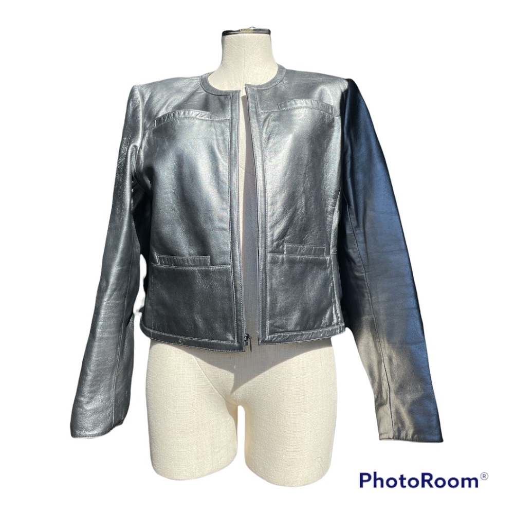 Carlisle 100% Super Soft Leather Jacket-cropped